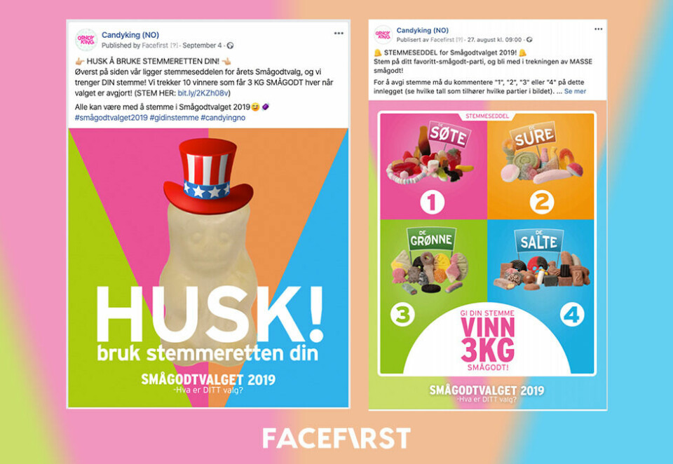 Hvordan Facefirst skapte stort engasjement hos unge voksne under kommunevalget 2019!