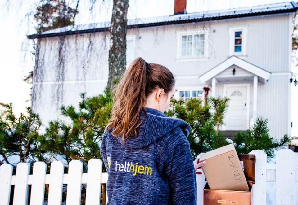 Hektisk år: Schibsteds distribusjonsnettverk som består av tjenestene Morgenlevering og Helthjem leverte nesten ni millioner pakker og hadde en omsetning på rundt 1,6 milliarder kroner i fjor.