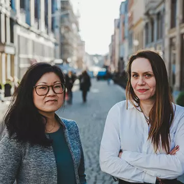 Maria Egeland og Guro Istad 