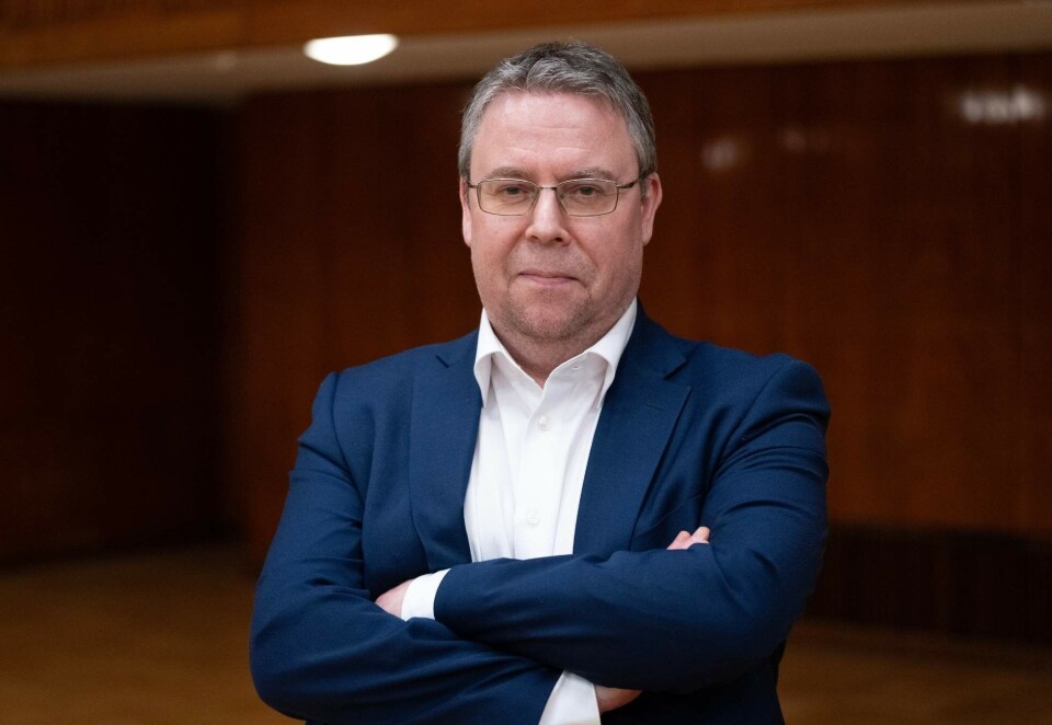 Har slått alarm: Dagbladet-sjef Frode Hansen mener både medier, bransjeorganisasjoner, annonsører og politikere må trykke på varselknappen. Foto: Terje Bendiksby/NTB