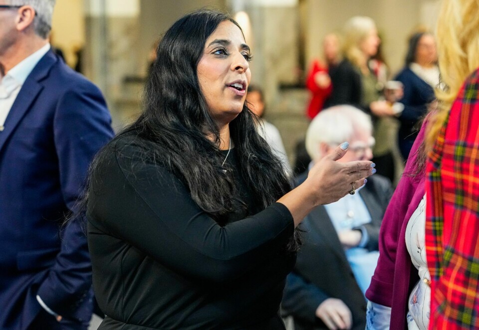 Hard kamp: Kultur- og likestillingsminister Lubna Jaffery (Ap) lover Facebook hard kamp om ytringsklima. Bildet er fra en tidligere anledning. Foto: Cornelius Poppe / NTB