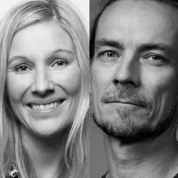 Rosa von Krogh og Peder Kjøs 
