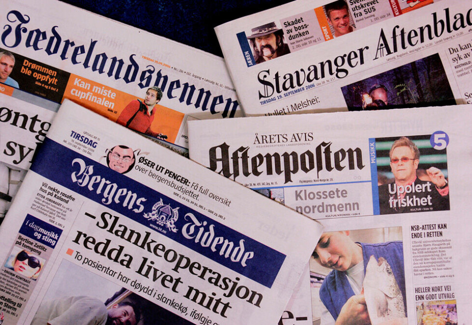 Omsetningen stuper: Schibsteds regionaviser rammes av et kraftig fall i annonsemarkedet på papir, men også digitalt er det krevende. - Det er voldsomme endringer og det har kommet kjappere enn det vi har kunnet forutse. Omfanget er blitt større, sier Tor Jacobsen.