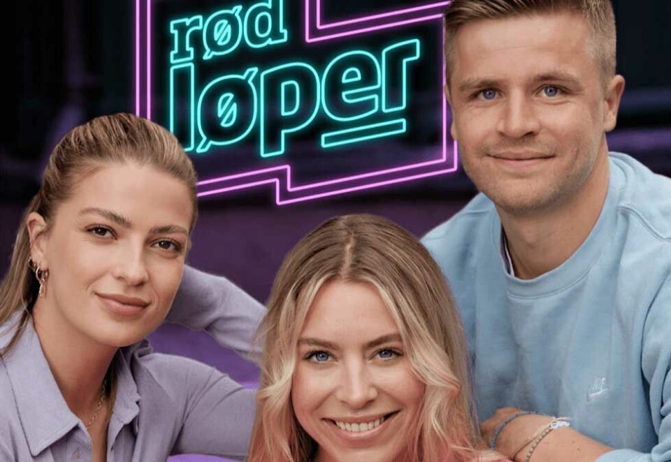 - Glade i kjendiser: «Rød løper», med programlederne og kjendisjournalistene Kine Falch, Thea Hope og Jonas Hammer, har én million visninger hver uke og publiseres på Se og Hør, Dagbladet, SOL og KK. – Vi er ekstremt glade i kjendiser her på huset, sier Mads A. Andersen som er spesielt stolt over det han mener er landets største web-TV-program. Foto: Aller Media.