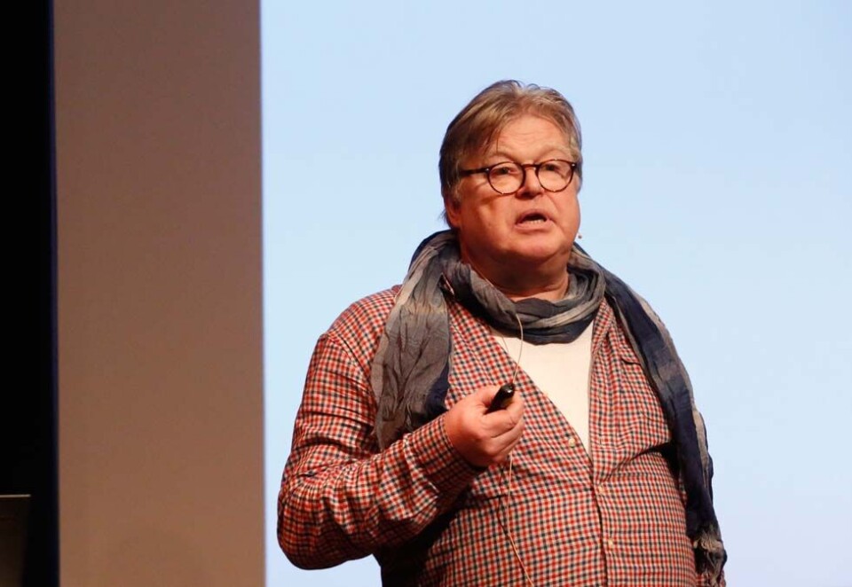 - Blir bedre likt: Dosent ved Institutt for markedsføring ved Høyskolen Kristiania, Trond Blindheim, tror landets nye justisminister vil tjene på deltagelsen i Kompani Lauritzen. Foto; Eivor Eriksen.