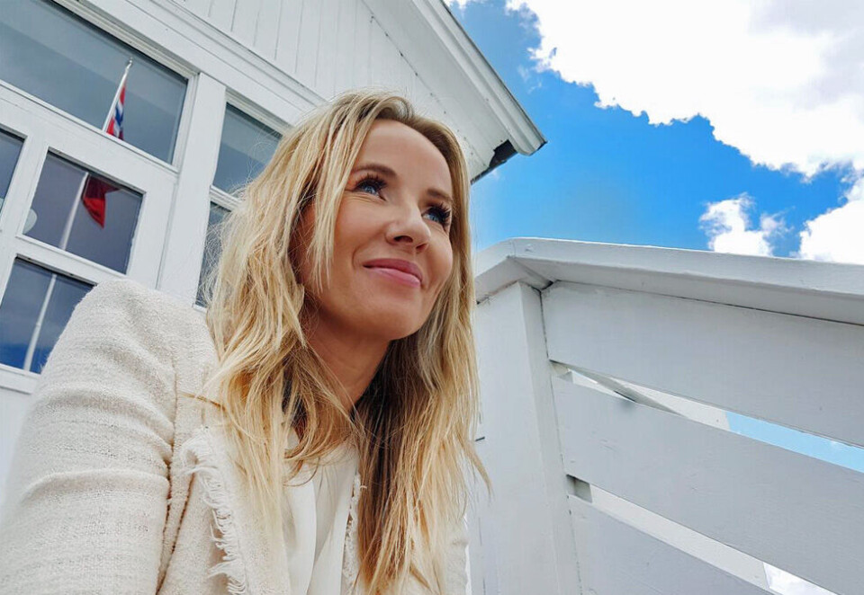 Hopper i det: Marianne Nygård-Hansen syntes det var skummelt å levere oppsigelsen før hun hadde sikret seg en ny jobb. Nå angrer hun ikke et sekund på avgjørelsen. Foto: Dina Johnsen.