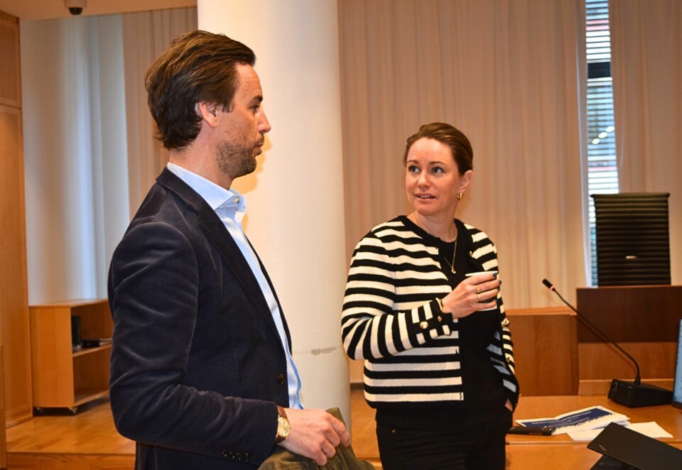 Betydelig tap: Marketing Director i Orkla, Julie Undlien Wisth sier de har tapt markedsandeler etter at Boble kom på banen. Her sammen med markedssjef Ole Jørgen Tumyr. Foto: Anette Johansen-Desjardin