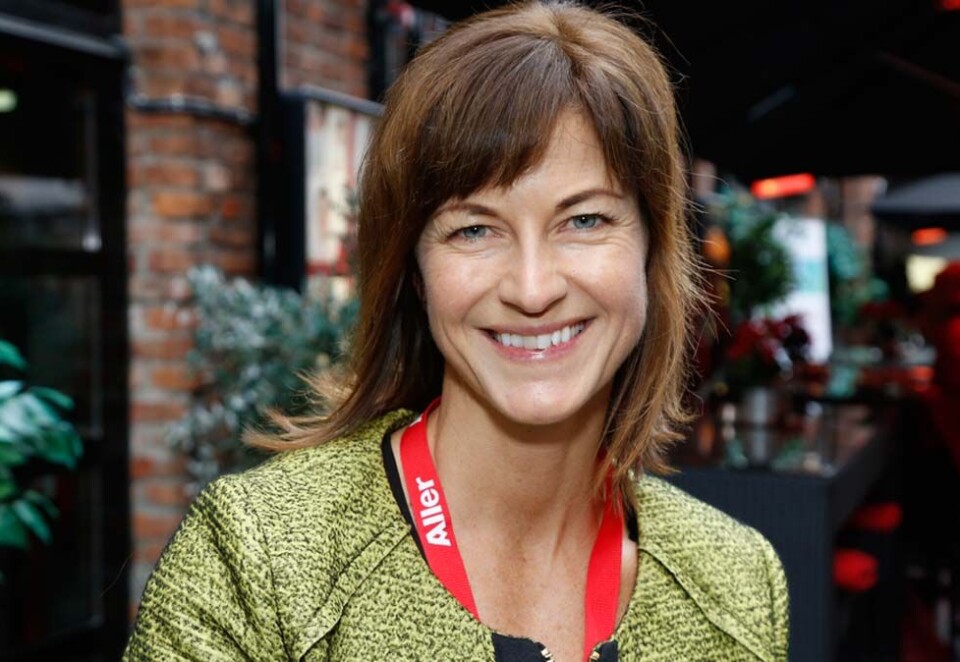 Ingen «sminka bulldog»: Nordisk markedsdirektør i Expert Marianne Myhrer Kristiansen mener markedsføringsprofessor ikke har fått med seg omfanget av det elektronikkjeden nå gjør. – Det er jo ikke bare er snakk om en navneendring, men et nytt konsept. Foto: Eivor Eriksen