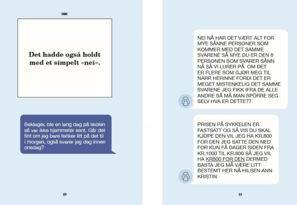 Ekornfest og nakkeskudd på Torget - gjør suksess med Finn-humor om ufin oppførsel