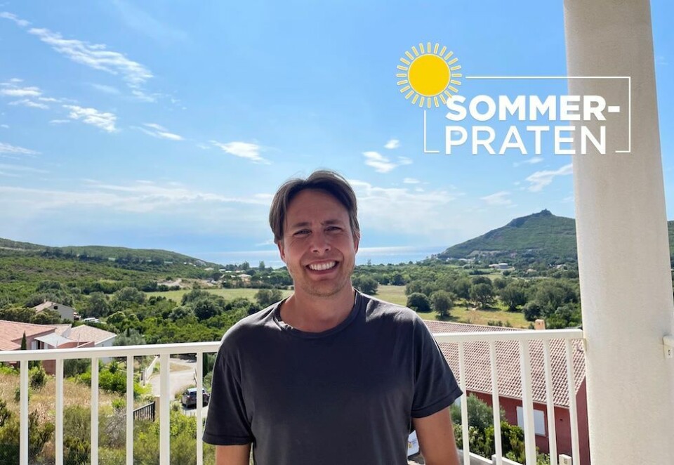 Kontrastfylt ferie: Herman Mueller Stormyr er innom både Brønnøysund, Valdres og Korsika i løpet av sommerferien. Foto: Privat