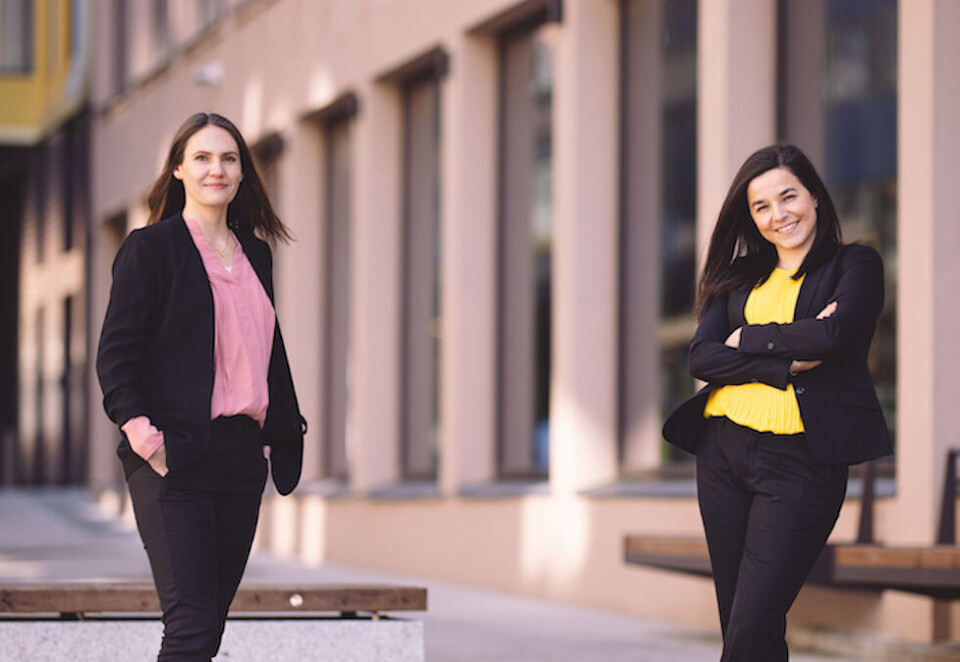 Storm-familien: I byrågruppen Storm finner en også det nye PR-byrået Storm Samfunn der en av partnerne er Zaineb Al-Samarai som i disse dager kjemper om å bli ny idrettspresident. Her Al-Samarai sammen med partner Julie Remen Midtgarden,