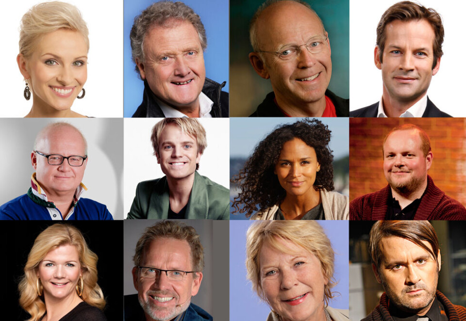 Tetter smutthullet: Flere kjente NRK-programledere jobber frilans for statskanalen samtidig som de tar kommersielle oppdrag. Nå mener fagforeningen at reglene er blitt strammet inn.