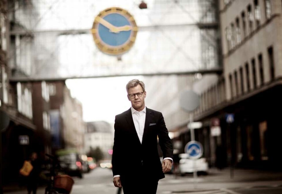 Overtar tronen: Mediekonsernet Egmont subber inn med penger både på TV, bøker, kino og ukeblader og overtar tronen som Nordens største medieselskap.. - Vi gjør vårt beste år noensinne og det gjør vi på alle våre forretningsområder. Vi opplever både innholdsmessig og kommersiell suksess, sier konsernsjef Steffen Kragh i Egmont. Foto: Egmont.