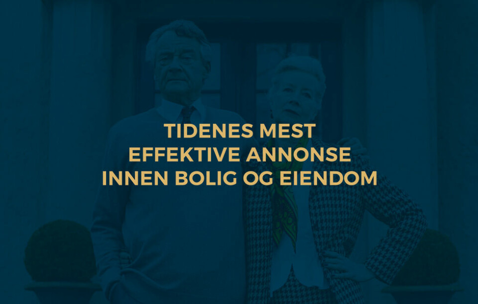 Tidenes mest effektive annonse innen bolig og eiendom