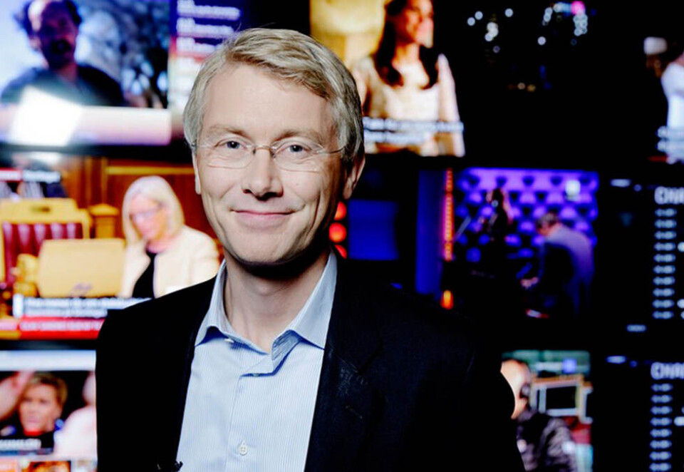 Skal kutte 177 årsverk: TV 2-sjef Olav T. Sandnes går ut med nytt sluttpakketilbud til de ansatte. Foto: NTB Scanpix.