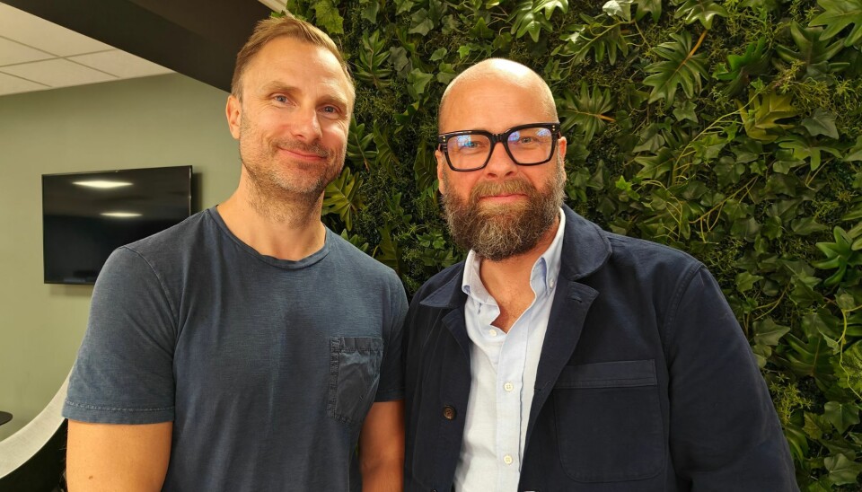 Initiative-topper: Christian Skråmm (t.v) og Cato H. Drægebø. Drægebø leder den norske IPG Mediabrands-avdelingen og forteller om et tøft 2024 med flere endringer.
