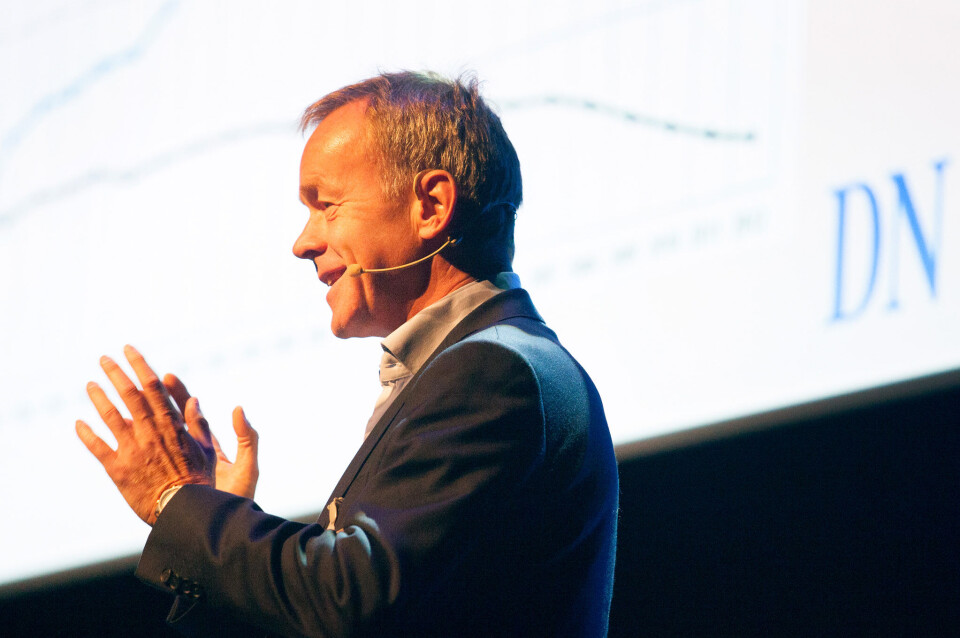 Svakere resultater: Året har startet trått for Dagens Næringsliv-sjef Amund Djuve og avisens eier NHST Media Group.