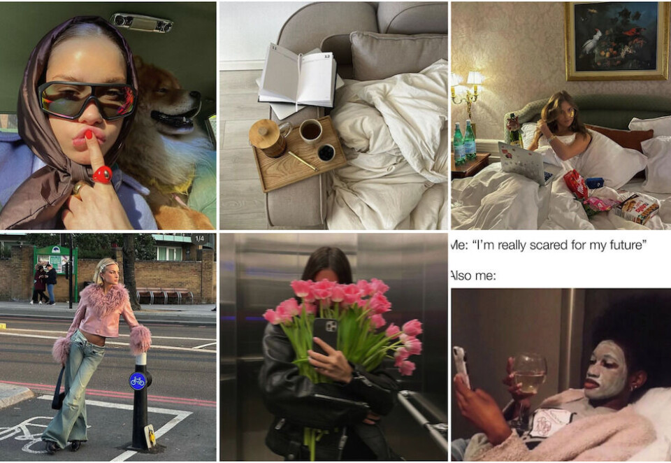 Nettsiden allerede nede: Etter at motemagasinet Melk og Honning har slått seg selv konkurs, er det kun Instagram- og TikTok-konto som fortsatt er oppe og står. Foto: Skjermdump.