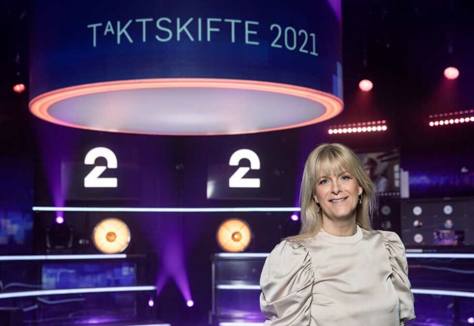 Ministerskup: Det er ikke alle TV-kanaler som kan skilte med en justisminister som en av deltakerne i ett underholdningsshow. Det kan programredaktør i TV 2, Kathrine Haldorsen, neste år. Foto: TV 2.