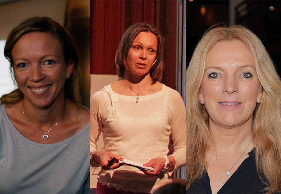 Blir de ny Sumo-sjef ?TV 2s konsernledelse skriker etter en kvinnelig Sumo-sjef. Kampanje har finsiktet kandidater med tanke på hvem det kan være og lanserer i dag ti navn - fem menn og fem kvinner. Her Tone Krohn-Clausen, Karianne Mellebye og Toril Nag.