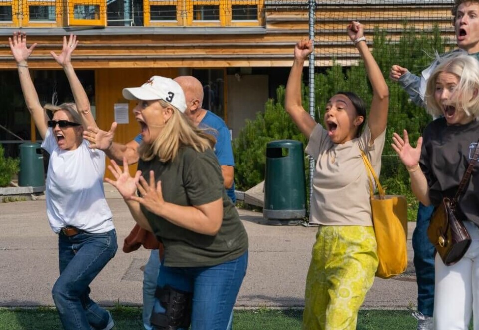 Mer Pørni: Nent-gruppen forteller fredag morgen at det kommer to nye sesonger med Pørni og familien Middlethon. Innspillingen er allerede i gang i Oslo. Foto: Marius Bjellebø