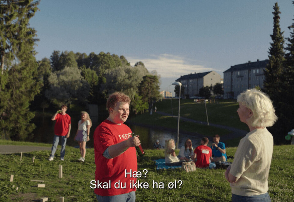 Ingen liker mas: Med litt humor ønsker Blå Kors og Anti å fortelle at ingen liker en maser. - Vi prøver å få folk til å tenke over egen oppførsel uten å være for moralske eller heve pekefingeren for høyt, sier Christian Hyggen i Anti.