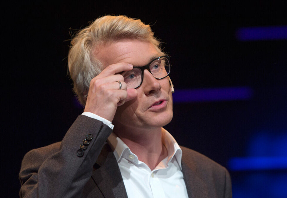 Har sett bedre tall: Juni ble bemørk for TV 2-sjef Olav T. Sandnes, viser ferske tv-tall. Rivalen Discovery satte ny rekord.