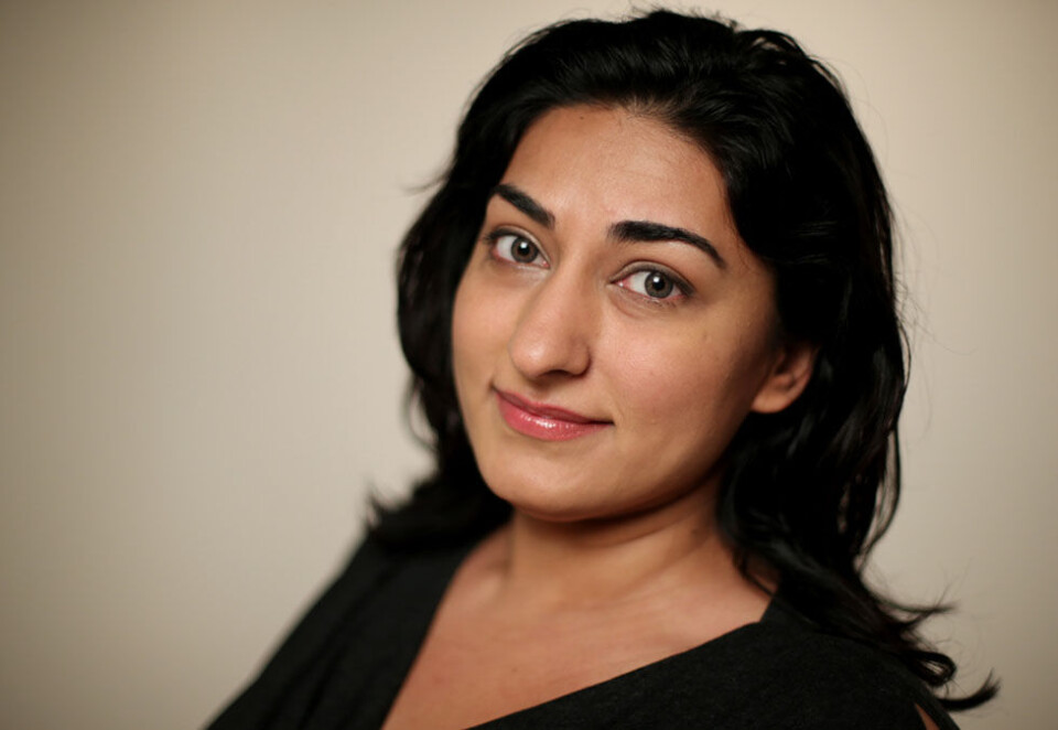Tildeles pris: Shabana Rehman mottar pris for ytringsfrihet. Foto: Scanpix