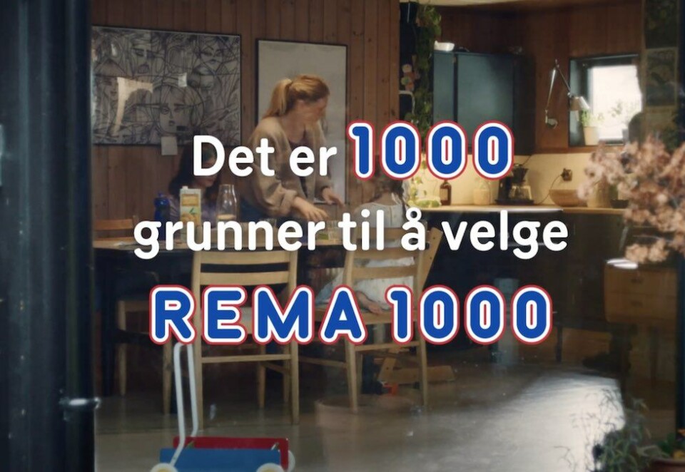 Tusen grunner: I februar sjøsatte Rema 1000 et helt nytt kommunikasjonskonsept og nå kommer de første resultatene. - Vi er godt fornøyde med lanseringen, sier markedsdirektør Pia Mellbye.