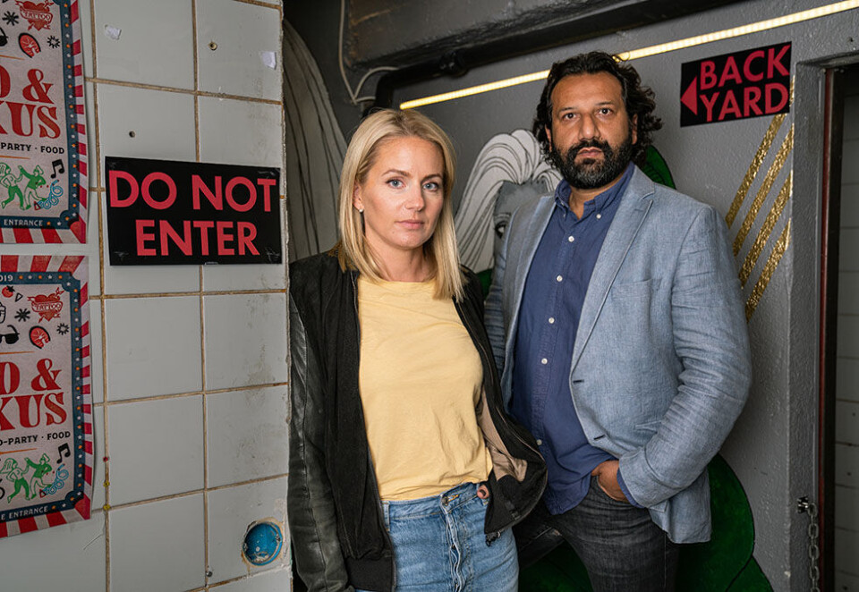 Går bak fasaden: Janne Amble og Kadafi Zaman leder et helt nytt graveprogram på TV 2.
