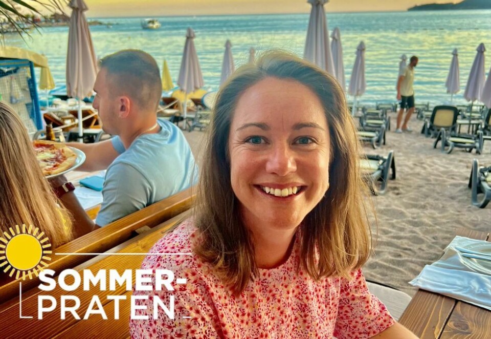 Norsk sommer: I fjor ble det tur til Montenegro, men i år blir det helnorsk ferie for Julie Undlien Wisth, som har både Sørlandet, Østfold og Vesterålen i planene. Foto: Privat
