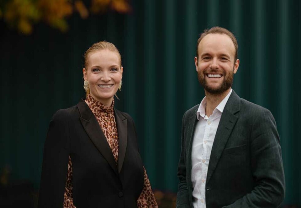Ansetter: Daglig leder og partner i Storm Communications, Marius Parmann, sammen med en av fjorårets nyansettelser, Marianne Krey-Jacobsen.