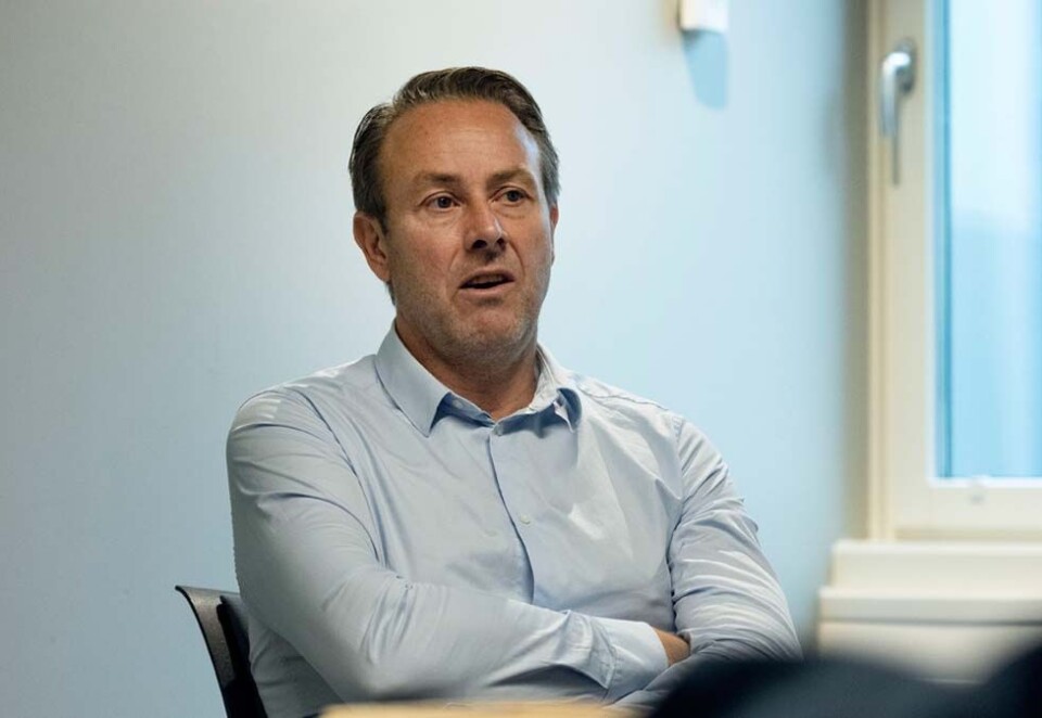 Mister Freia: Det blir lenger mellom søtsakene for SMFB-sjefen Lasse Polmar som har jobbet med Freia de siste 16 årene. Nå forsvinner kunden til Try. - Vi har stor respekt for de begge. Også tillater vi oss å legge til at vi aldri sier farvel, men på gjensyn, sier Polmar. Foto: Eivor Eriksen.