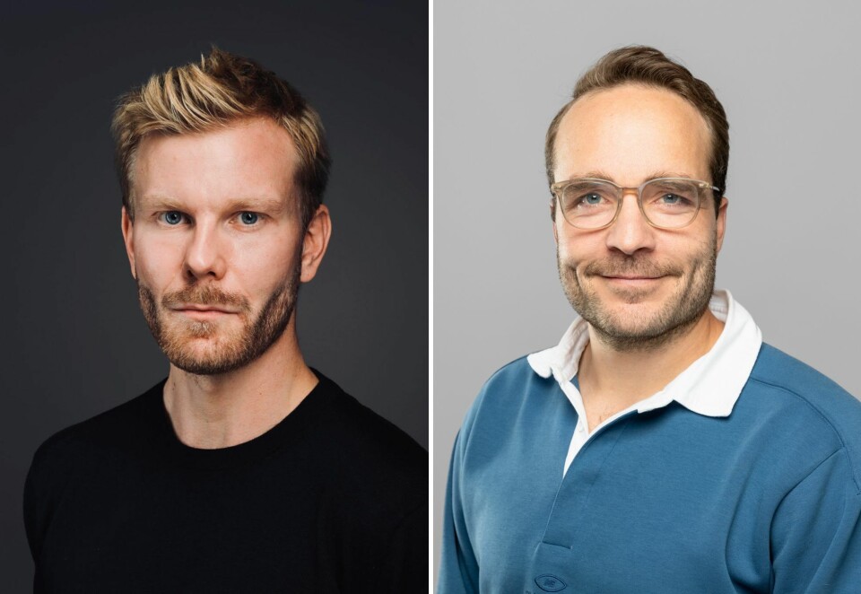 Skal løfte bransjen: Alexander Mostue i Morgenstern (til venstre) og Sigmund Malkenes i WAL tar saken i egne hender etter beskyldninger om at reklamebransjen sliter med lav selvtillit.
