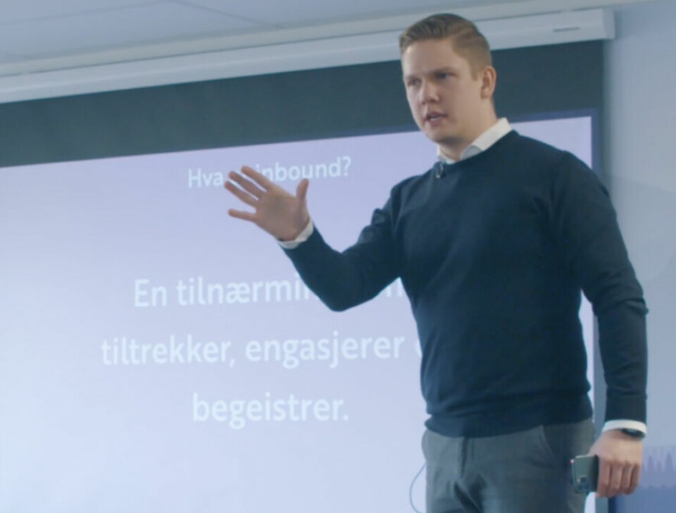 Inbound-foredrag på BI endte opp som pensum