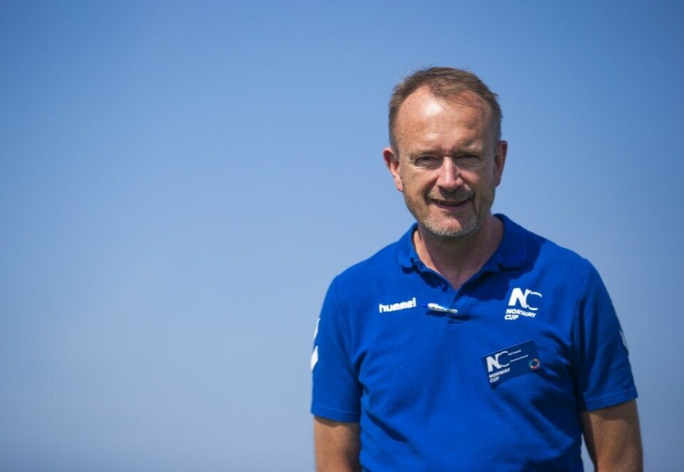 Andre året: Pål Trælvik har vært generalsekretær for Norway Cup i fire år, men det er kun andre gang han faktisk arrangerer cupen. Han gleder seg stort til å se rekordmange fotballspillere på Ekebergsletta til helga som kommer. Foto: NTB