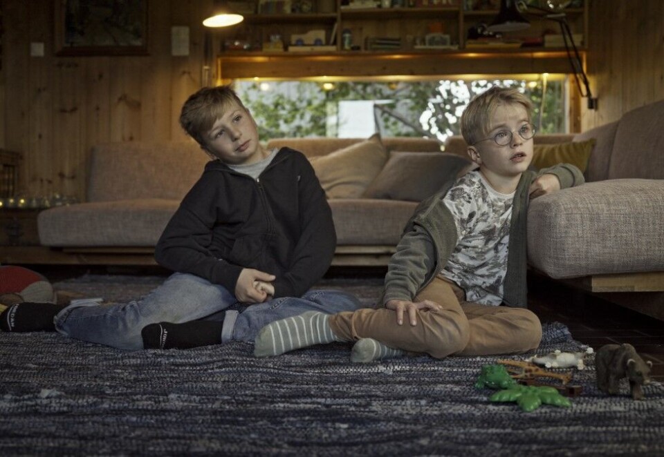 Barn i hovedrollen: Det er barna som spiller hovedrollen i Familievernets nyeste kampanje. - Ofte kan barnas versjon være den aller beste å lytte til, sier de to kreatørene i Trigger som står bak filmen.
