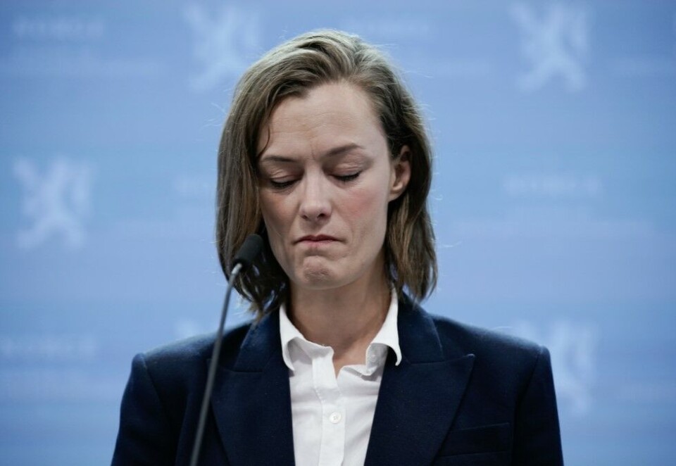 Gikk av: Fredag kom nyheten om at kulturminister Anette Trettebergstuen gikk av som statstård og øverste politiske leder i Kultur- og likestillingsdepartementet. Foto. NTB.