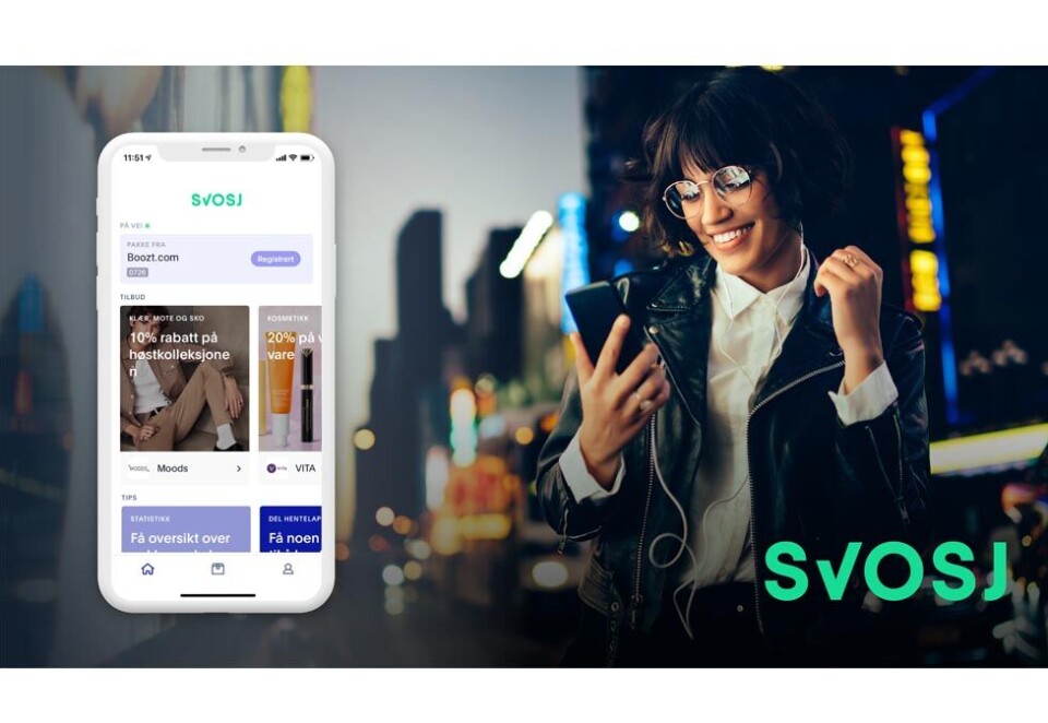 Svosj-design: Her ser du det nye Svosj-designet som Anti har utviklet i samarbeid med Bakken & Bæck, som har stått for UX og app-utvikling.