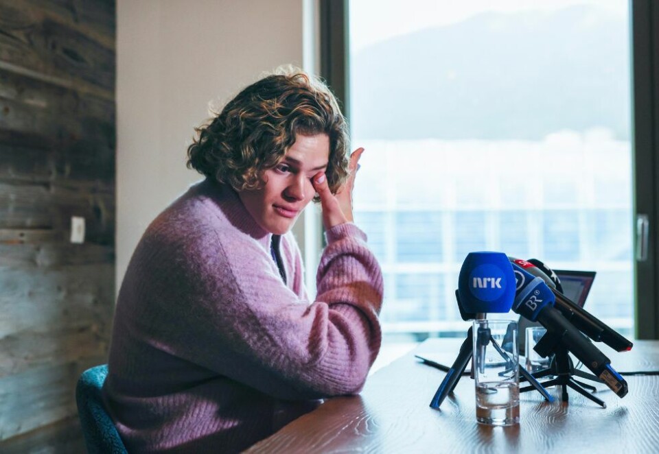 Legger opp: For en snau uke siden ble det kjent at Lucas Braathen legger opp som alpinist, kun 23 år gammel. Nå forsøker Norges Skiforbundet å rette opp inntrykket og det nye sports- og PR-byrået NPG Sport & Communications får jobben. Foto: NTB.