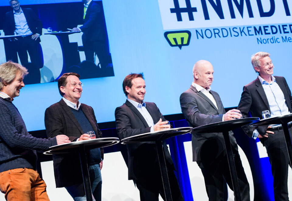 Flere og flere tv-sjefer: Nils Ketil Andresen i Nordic Screens mener «medieselskapene sliter hardt med å holde på mediebrukerne», men at mange nye kommer til. - Det er blitt flere millioner «kringkastingssjefer» i Norge. Thor Gjermund Eriksen, Torry Pedersen og Olav Sandnes er bare tre av dem, skriver han. Foto: Nordiske mediedager
