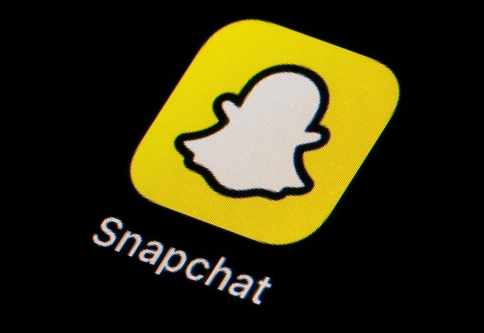 Først ute: Denne uken tok Rema 1000 i bruk den nye Snapchat-tjenesten First Snap, som den første annonsøren i Norden. Foto: AP Photo/Matt Slocum
