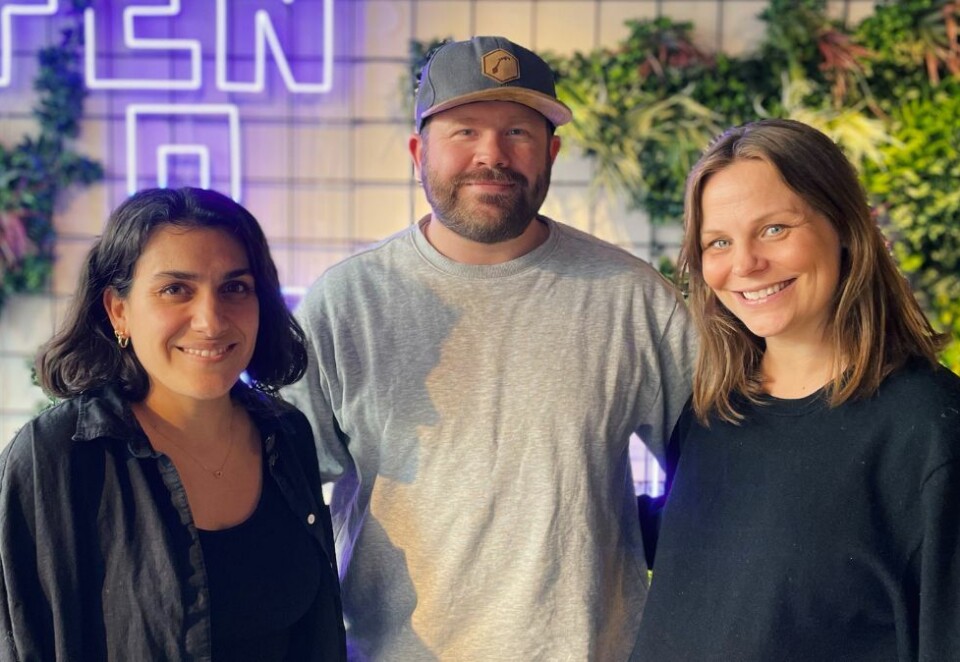 Gamle kjenninger: Et overgangen til Fenomen kommer Melike Leblebicioğlu Kaveh til jobbe mer med Linn-Jeanethe Kyed (til høyre). - Vi har samarbeidet med Melike gjennom mange år for NRK på «Rådebank», sier daglig lederTom Marius Kittilsen i Fenomen.