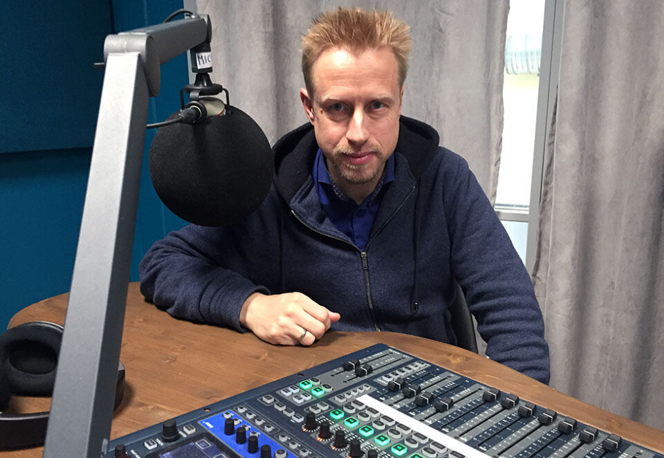 Fakta-general: Kristoffer Egeberg fra Dagbladet har fått ny jobb som redaktør for prosjektet Faktisk, som skal faktasjekke nyheter og det offentlige ordskiftet. Foto: Dag Robert Jerijervi.