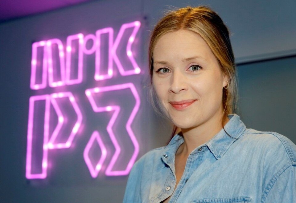 P3-sjef på fjerde året: I vår ble P3-sjef Camilla Bjørn nominert til «Årets redaktør» i regi av Oslo Redaktørforening. De trakk fram bevisst arbeid for å fremme mangfold og dyrke frem nye, unge talenter. - Hvis ikke vi har profiler og tematikk som hele målgruppa kjenner seg igjen i, lykkes ikke P3, sier Bjørn. Foto: Eivor Eriksen