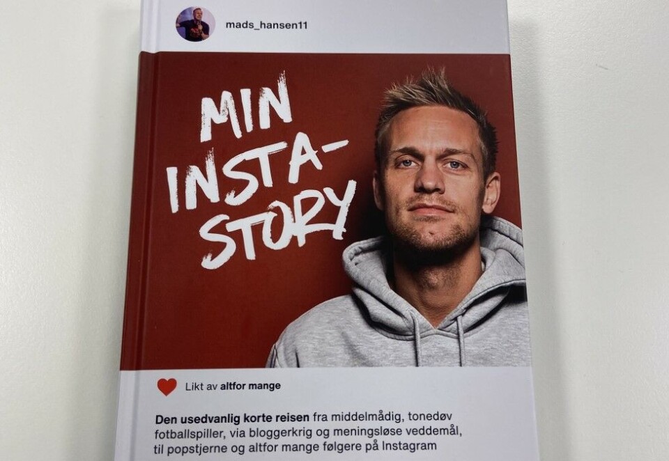 Slippes i dag: «Min Insta-Story» av Mads Hansen. - Jeg tipper en anmelder ikke vil gi god karakter, men jeg mener selv det er en god bok i denne sjangeren, sier han.