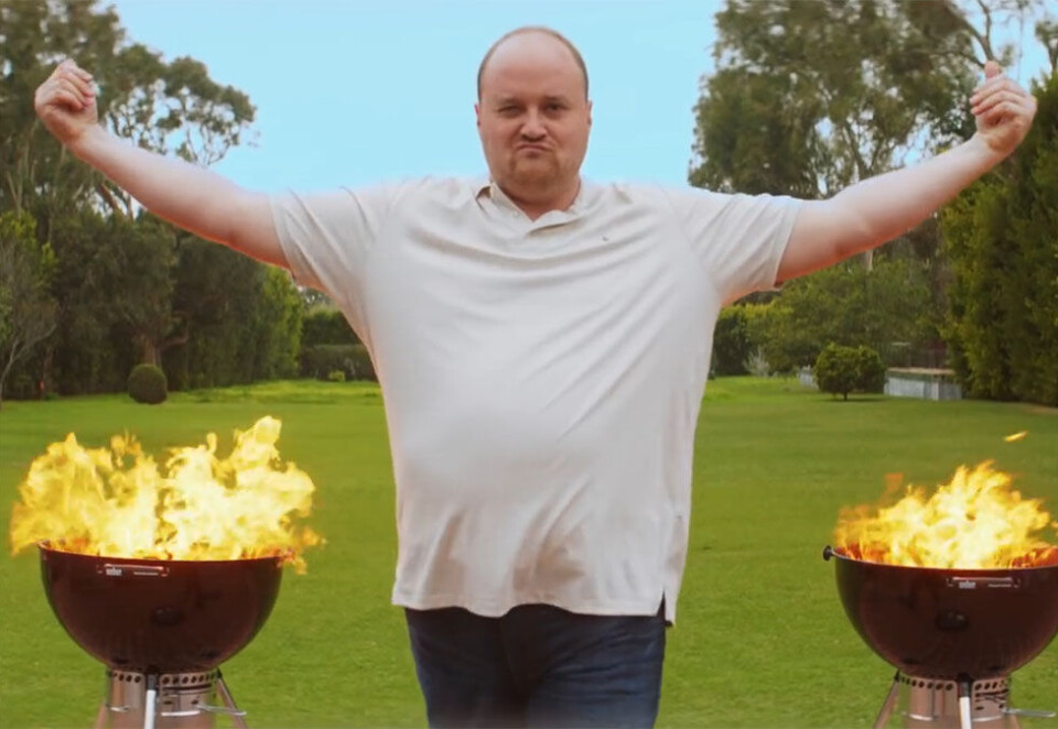 Grillkonge: Med Grillkongen fikk Extra og reklamebyrået Pol til en skikkelig sommerslager. Men nå kutter dagligvarekjeden ut begge deler.