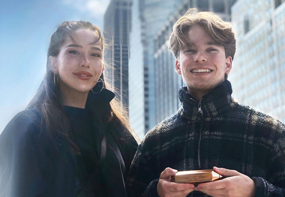 Sammen igjen: Det premierte reklameteamet Sollin Sæle og Per Berge Moe har funnet sammen igjen og denne gangen i en jobb for Framtiden i Våre Hender.