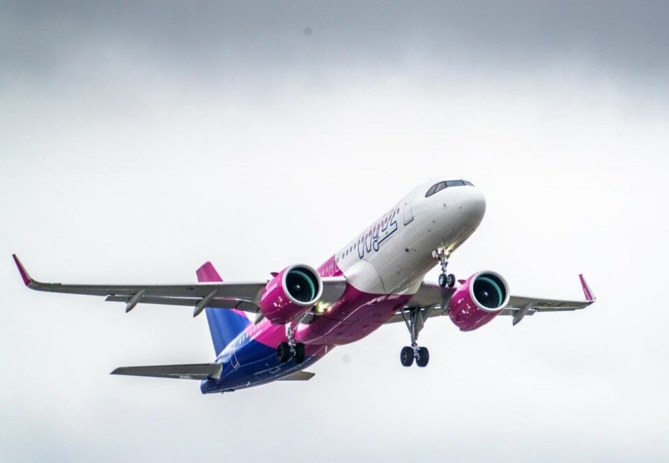 Omdømmet tar ikke av: Wizz Air må nøye seg med nest sisteplasss i sitt først år på Apelands omdømmeundersøkelse. Kun Ryan Air har dårligere omdømme. Foto: Ole Berg-Rusten/NTB