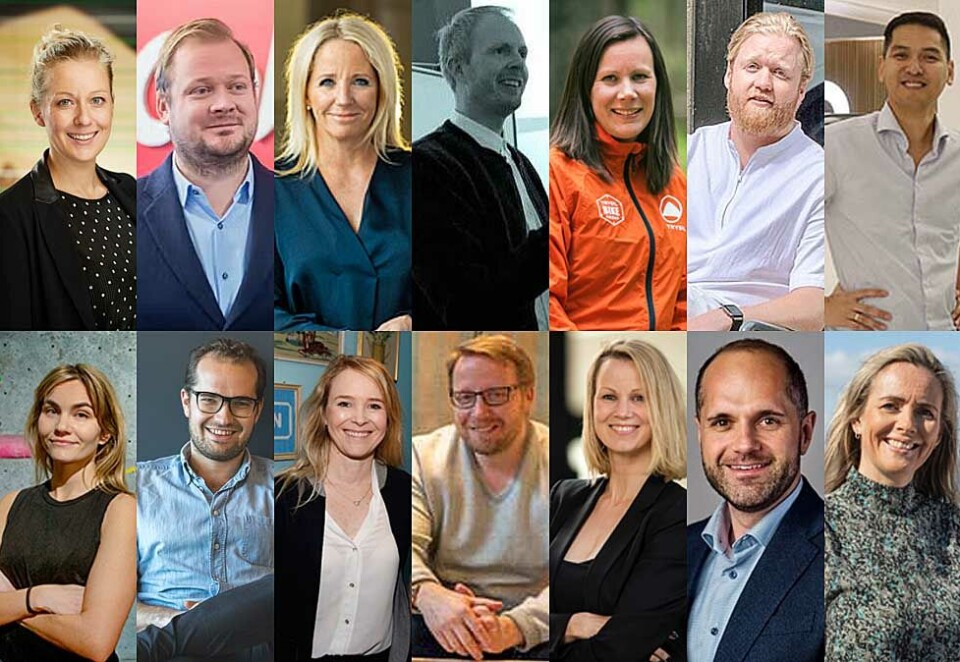 14 er blitt fem: Sist uke kunne juryen i Årets markedssjef-kåringen presentere en liste på 14 navn som alle var blitt trukket ut som kandidater til den nye prisen som Kampanje gjennomfører for første gang i Norge. Nå er listen på 14 blitt kuttet ned til fem navn.